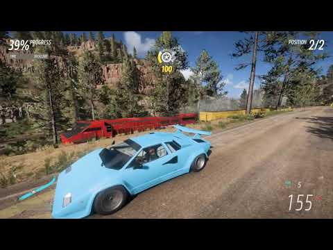 Forza Horizon 5 train showcase selfdriving