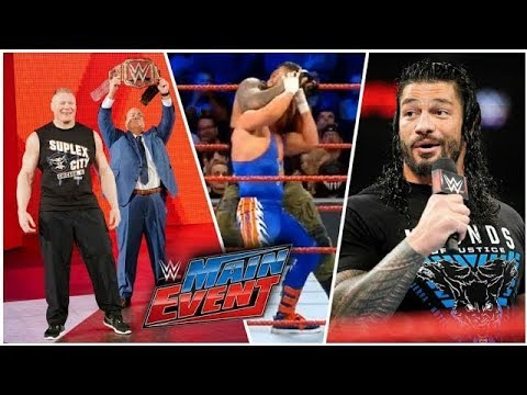 WWE Main Event 21th March 2019 Highlights HD   WWE Main Event 3 21 2019 Highlights HD