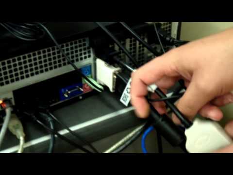 AV adapteris Dell Rodyti Prievadas - D- Sub( VGA) juodas (rodyti prievadą VGA adapteriui) video