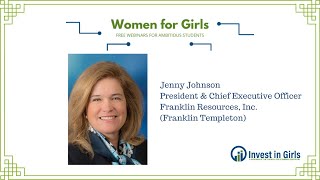 Women for Girls Series - Jenny Johnson