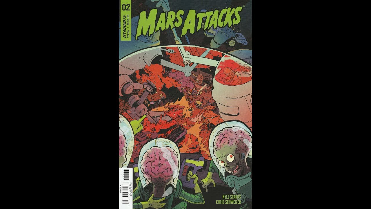 Mars Attacks -- Issue 2 (2018, Dynamite) Review