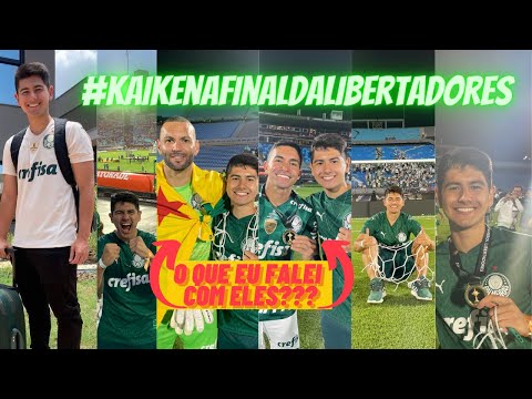 COMO EU ENTREI NO CAMPO NA FINAL DA LIBERTADORES?!?!