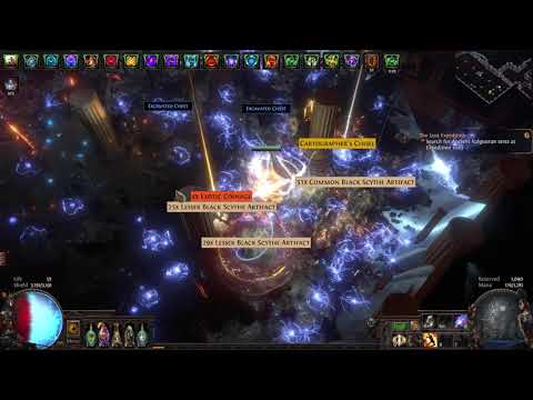 [POE 3.15] Ci Spark 17 Aura Stacker Scion - No Commentary