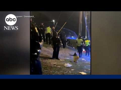 Urgent manhunt after 12 injured in mass shooting near Florida A&M University