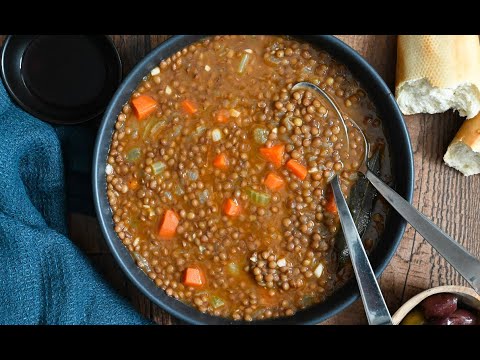 Fakes, a Greek lentil soup recipe