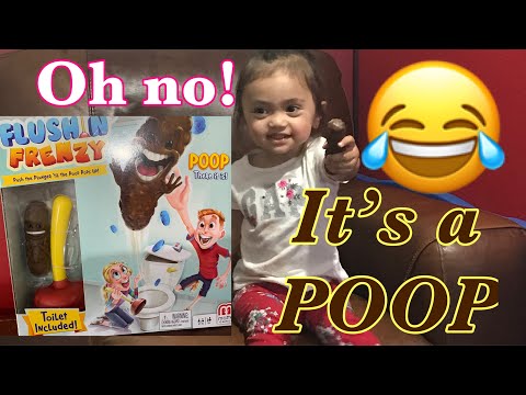 FLUSHIN' FRENZY GAME | UNBOXING AND REVIEW|MATTEL GAMES