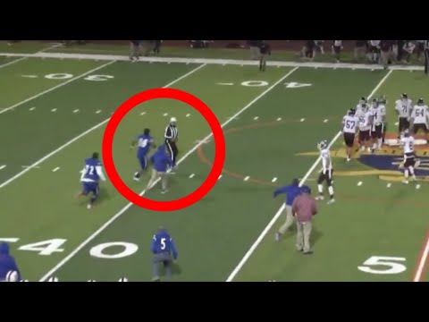 Player Attacks Ref in Texas High School Football Game | 2020