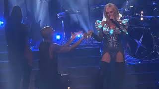 Christina Aguilera performs Diamonds Are A Girls Best Friend at The Voltaire in Las Vegas on 2/10/24