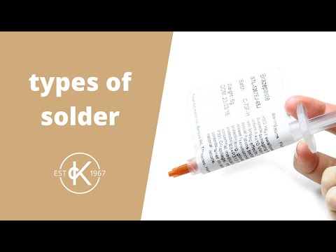 Types Of Solder | 12 Months Of Metal