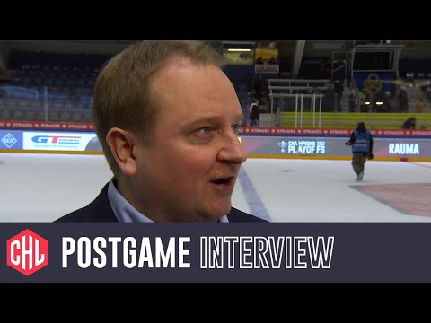 Postgame interviews: Lukko Rauma - Dynamo Pardubice