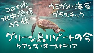 【ケアンズ】グリーン島はコロナ禍で人が減りビーチや水中環境に変化があったのか　ケアンズ観光で大人気のグレートバリアリーフに浮かぶリゾート島の今