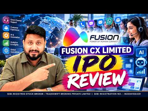 Fusion CX Ltd. - #IPO Review by ?@Tradeswift1? review by Sandeep Jain