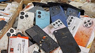 🤑Great Day! i Found Many Broken Phones & More From Garbage Dumps! Restore OPPO A3x Cracked