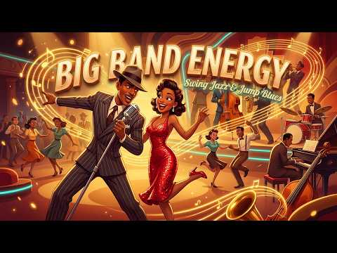 Thumbnail for Nonstop Swing Jazz & Jump Blues | Big Band Energy | Vintage Dance Party by Blues big