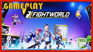 FIGHTWORLD - GAMEPLAY / REVIEW - FREE STEAM GAME 🤑