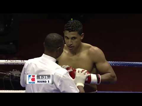 75kg Arlen LOPEZ (Domadores de Cuba) vs Badr Eddine HADIOUI (Morocco Atlas Lions)