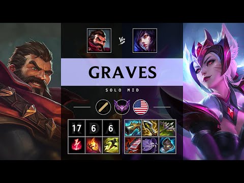 Graves Mid vs Ahri - NA Master Patch 25.06