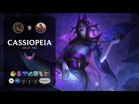 Cassiopeia Top vs Jayce - KR Master Patch 13.24