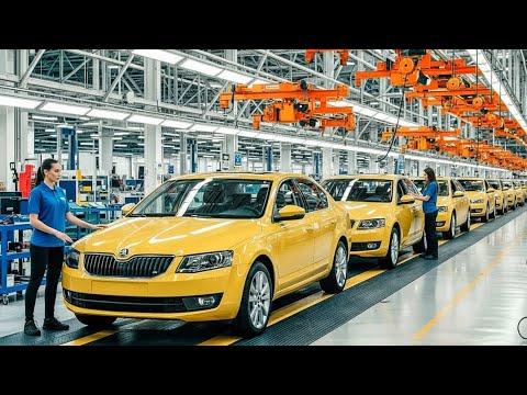 Building the $30,000 Škoda Octavia: Inside the Most Advanced Car Factory