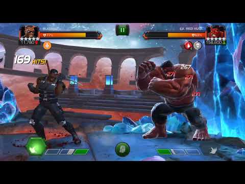 5* rank 4 Blade vs. RED Hulk Labyrinth of Legends SOLO