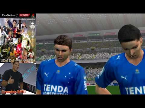PS2 WE-2008 LIGA DAS AMERICAS - CRUZEIRO X ATLETICO MG