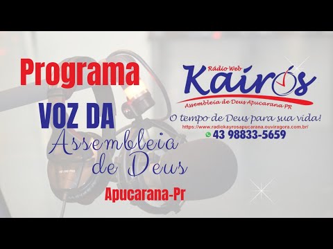 PROGRAMA VOZ DA ASSEMBLEIA DE DEUS
