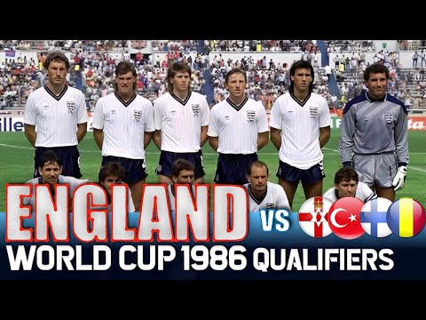 ENGLAND 🏴󠁧󠁢󠁥󠁮󠁧󠁿  World Cup 1986 Qualification All Matches Highlights | Road to Mexico