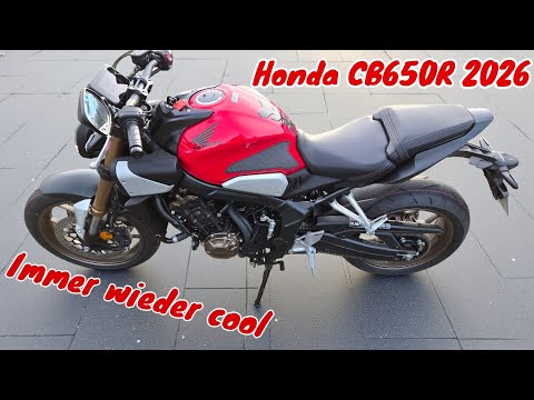HONDA CB650R 2026 | Another ride with the cool 4-cylinder | E-clutch put to the test