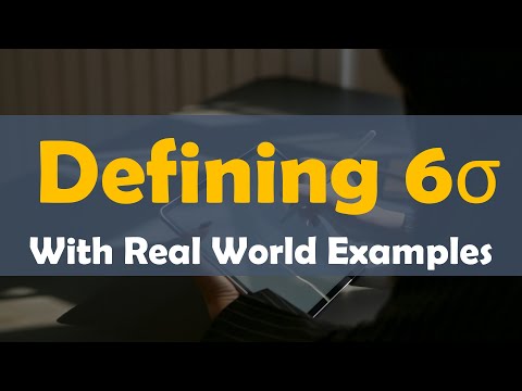 Defining Six Sigma with Real World Examples | Lean Six Sigma Complete Course.