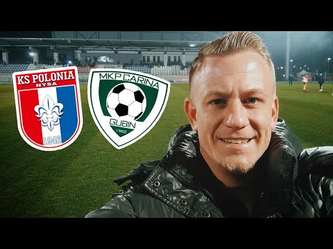 LIGOWIEC na zachodzie Polski! POLONIA NYSA - CARINA GUBIN VLOG KULISY MIASTO STADION GIĘTA GOLE