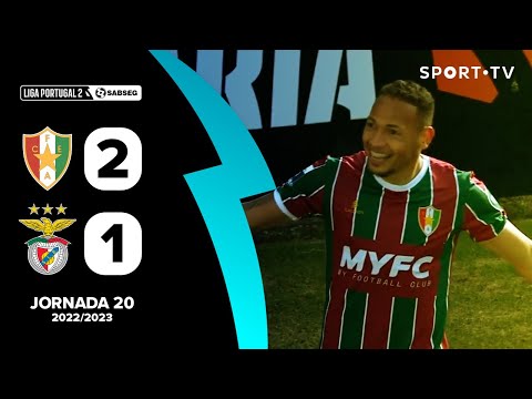 Resumo: Estrela Amadora 2-1 Benfica B - Liga Portugal SABSEG | SPORT TV
