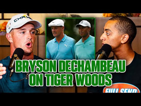 Bryson DeChambeau on Tiger Woods: "He would walk past you like you were nothing."