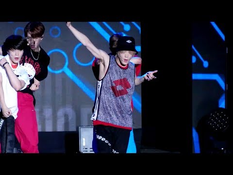 [4K]180723 NCT127(엔씨티 127) 유타 울산 서머 페스티벌 Cherry Bomb(체리밤) 직캠(Fancam)