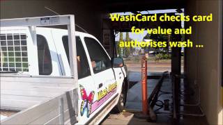 WashCard - Paying for automatic car wash with Visa, MasterCard & WashCards