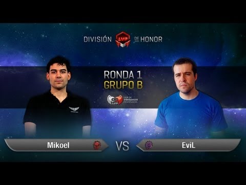 Mikoel vs EviL - #SC2Honor LVP.es [GrupoB]