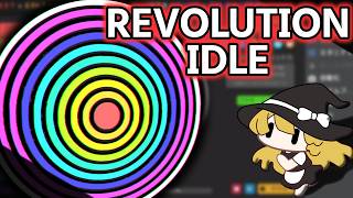 増え続ける数字を眺めて10^308を無限個集める。【Revolution Idle】