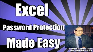 How to password protect an Excel file - Microsoft Excel 2007, 2010, 2013, 2016 tutorial