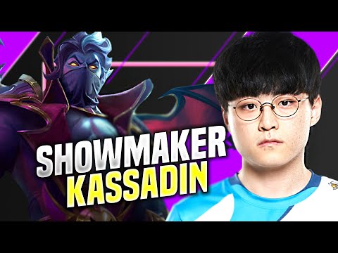 SHOWMAKER DESTROYING WITH KASSADIN! - DWG Showmaker Plays Kassadin Mid vs Galio! | Worlds Bootcamp