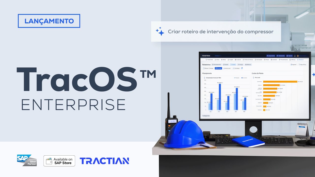 Lançamento TRACTIAN - TracOS™ Enterprise