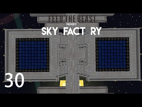 Sky Factory 3 w/ xB - NANO BOT BEACON [E30] (Minecraft Modded Sky Block)