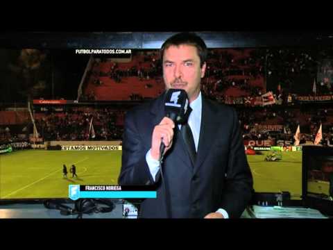 El análisis de Francisco Noriega. Newell's 2 - Huracán 0. Fecha 27. Primera División 2015. FPT.