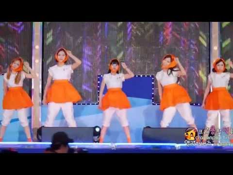 クレヨンポップ Crayon Pop オイ(ﾟДﾟ)ﾉパパパ♪踊り姫?週末の夜(笑) [140413]