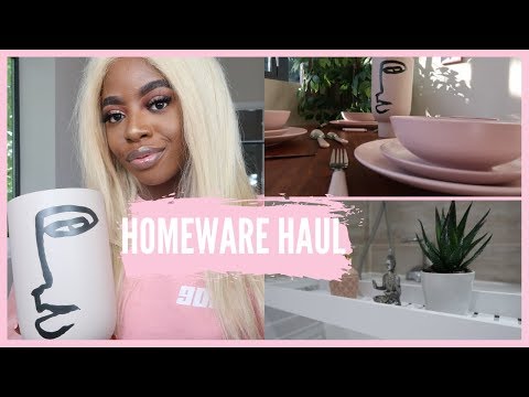 H&M Homeware Haul | Dunelm Homeware Haul | Homeware Haul 2019 UK