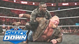 Download lagu Oba Femi ATTACK Brock LESNAR * WWE Smackdown Highlights 13/3/26 mp3
