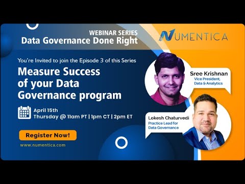 Measure Success of your Data Governance program