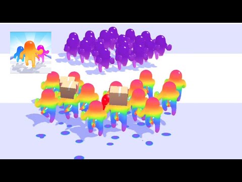 Jelly Runner 3d  gameplay  video all level gameplay  Android ios game