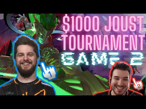 2 PRO PLAYERS TRY HARD IN JOUST IN HOPES OF WINNING 1000$ TOURNAMENT (GAME 2) FT. VENENU AND EMINEM