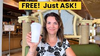 Top FREE Things You Can Get On A CRUISE - Just By Asking!