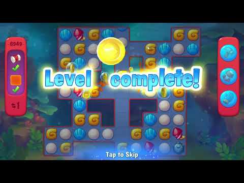 Fishdom 6949 Level - 15 moves - NO BooSTERS