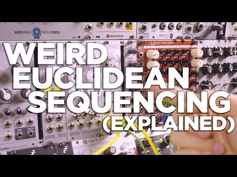 Euclidean Drum Sequencers Explained (Rebel Tech Stoichea + Tonic Demo)